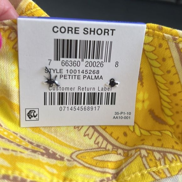 Inc Paisley Stretch Shorts 18 NWT - Picture 5 of 7